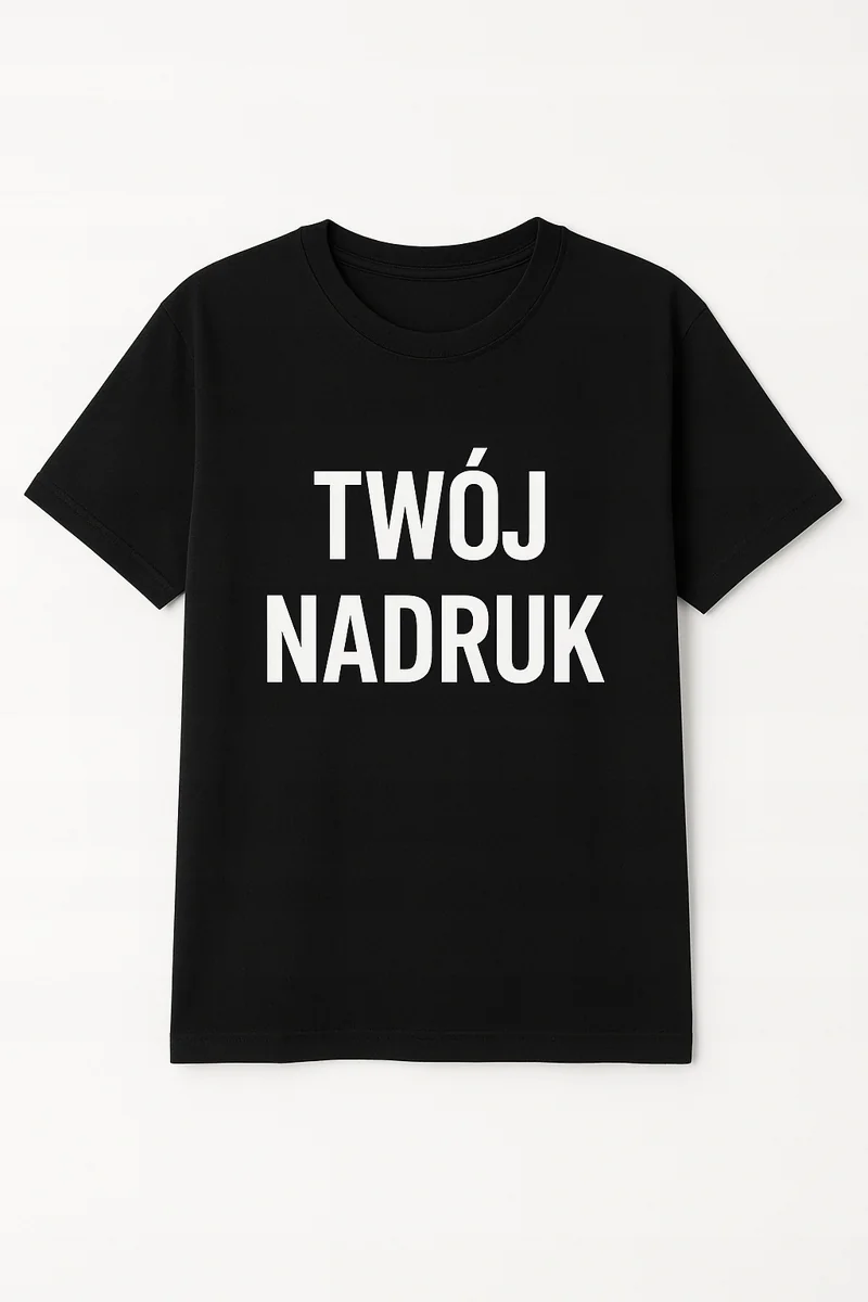 KOSZULKI T-shirt Z WŁASNYM nadrukiem LOGO FIRMY t-shirt FIRMOWY REKLAMOWA L