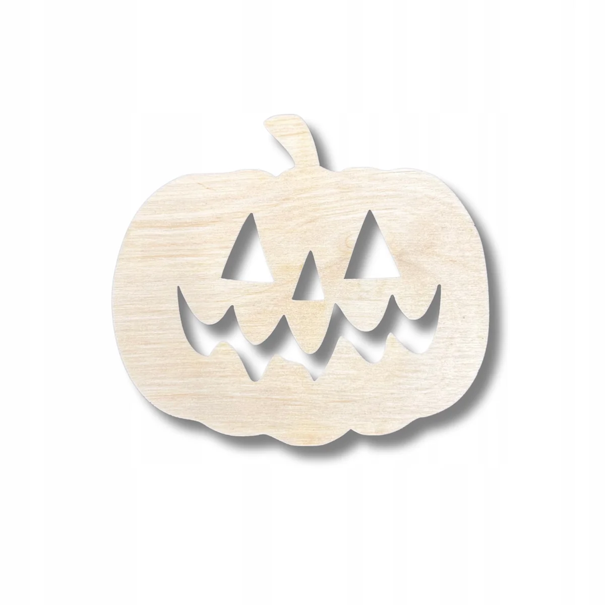 10x Drewniany dekor DYNIA HALLOWEEN decoupage ozdoba scrapki ze sklejki