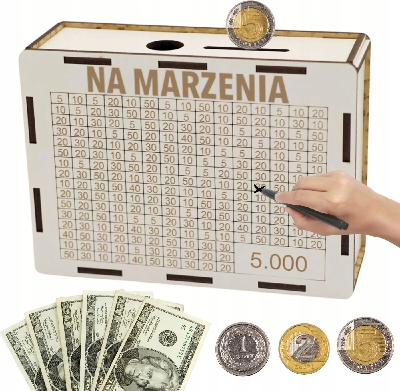 Skarbonka personalizowana – realizacja 1