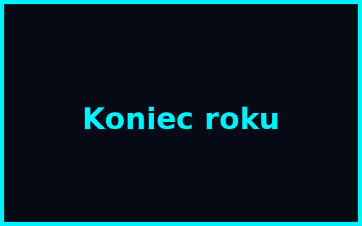 Pakiet Koniec roku