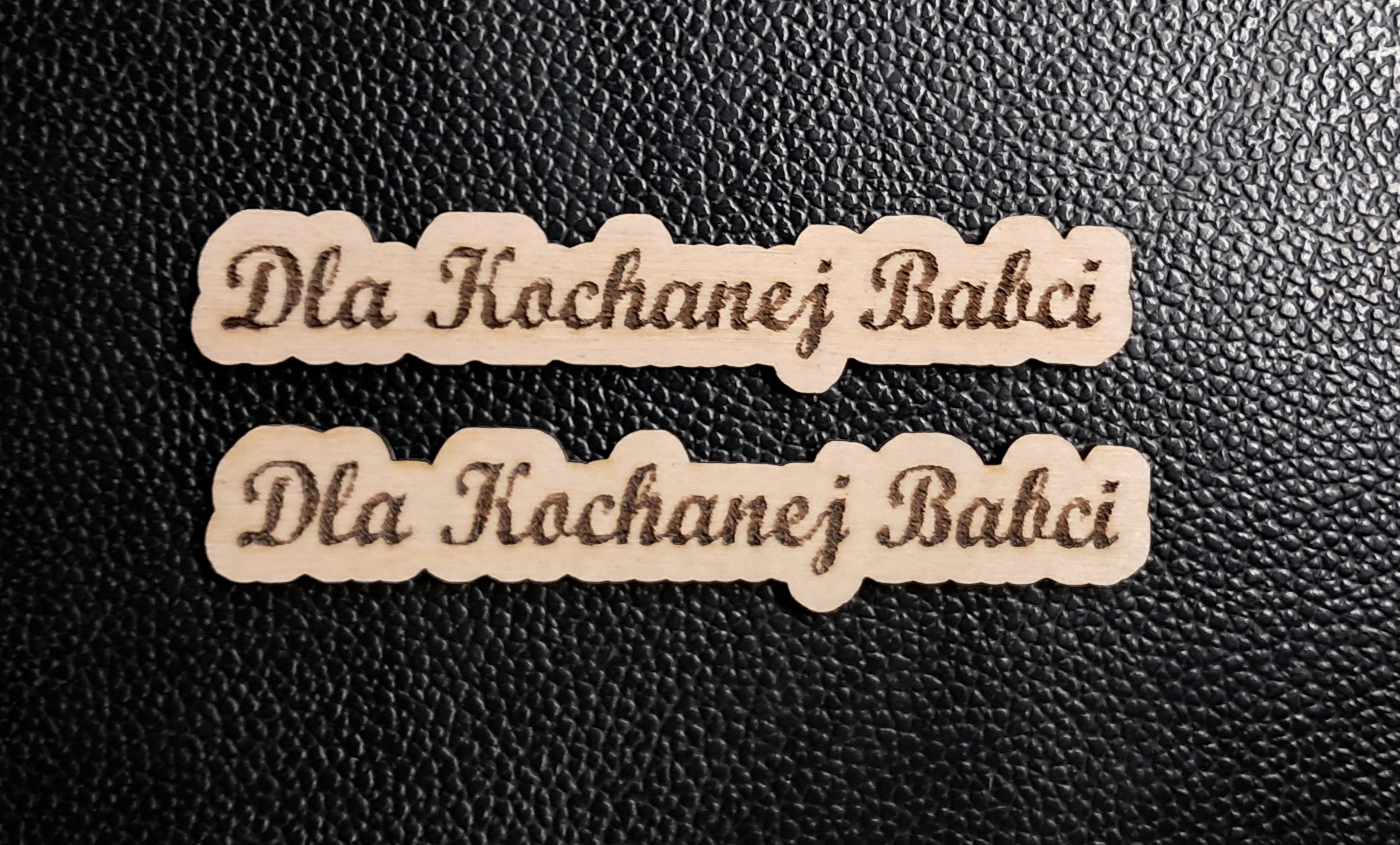 NAPIS drewniany Dzień Babci KOCHANEJ BABCI sklejka dekor 10cm x 2cm